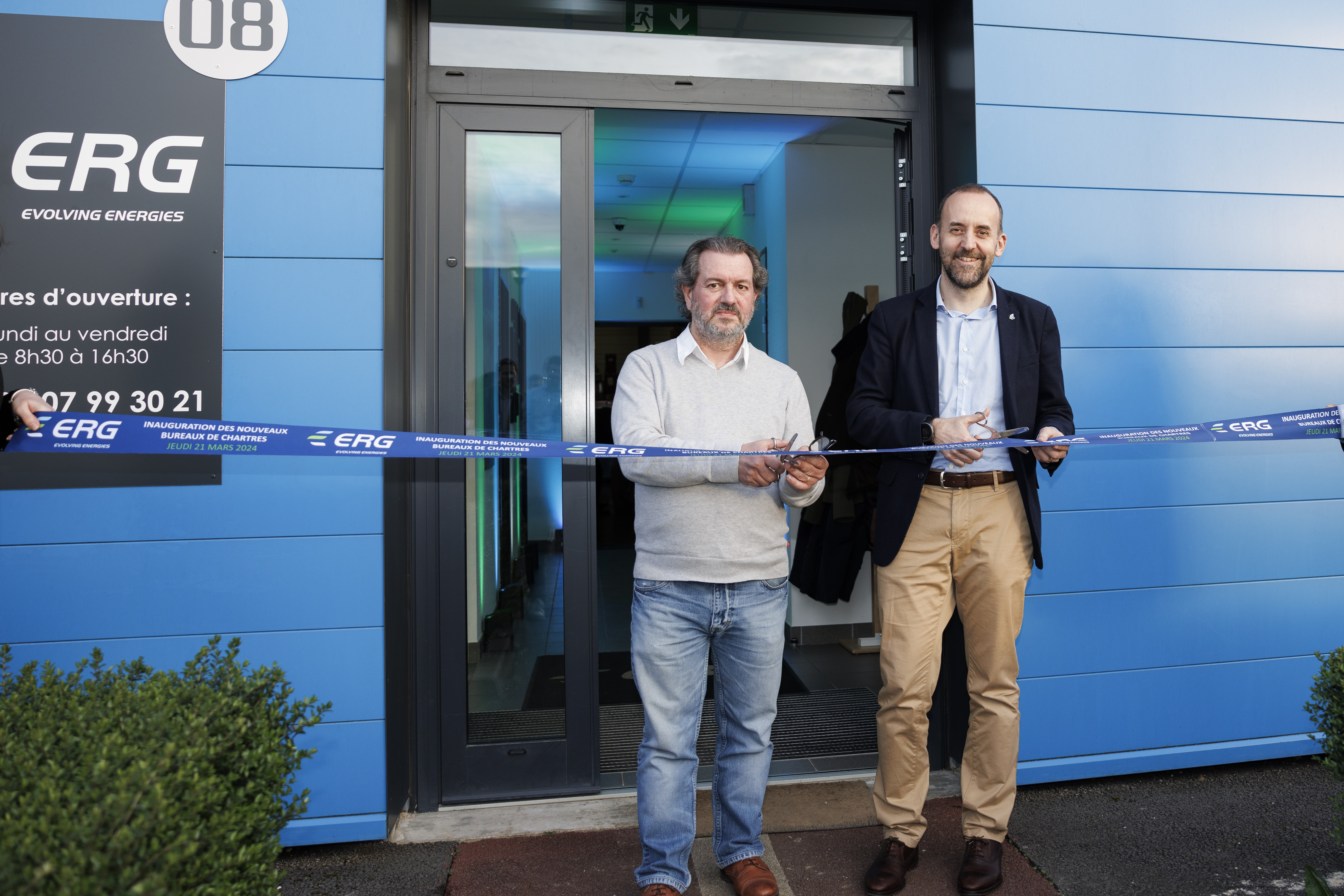Inauguration de notre nouveau centre de maintenance de Chartres.